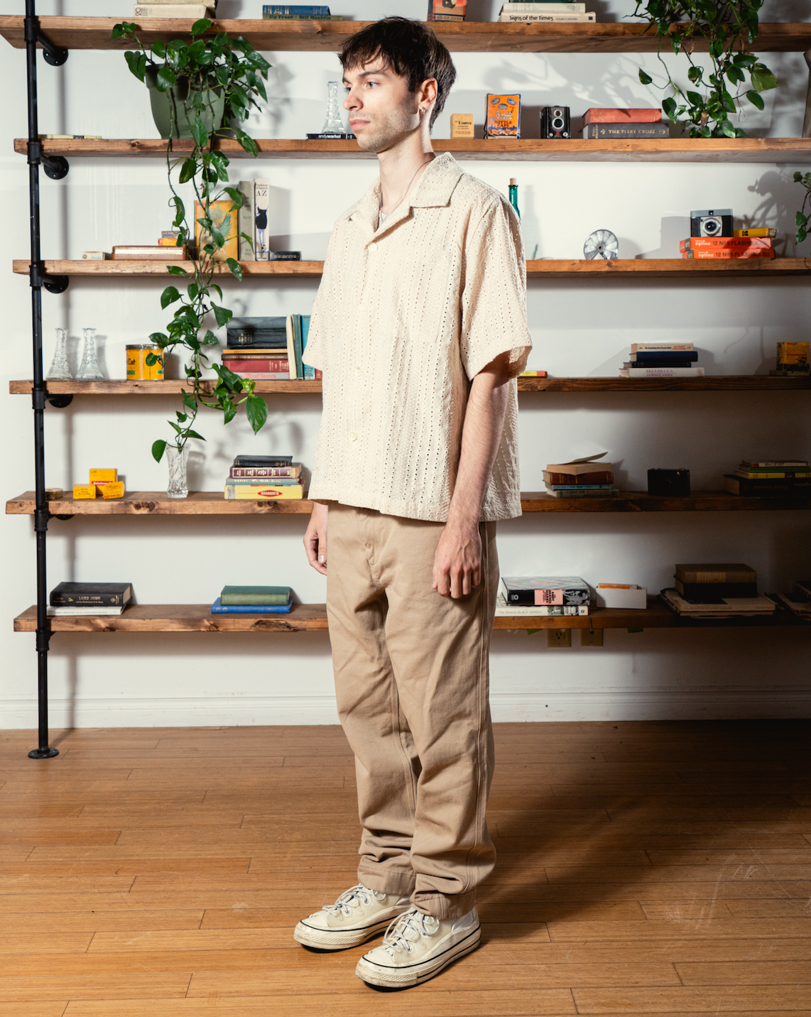 Cream Sunset Camp Collar