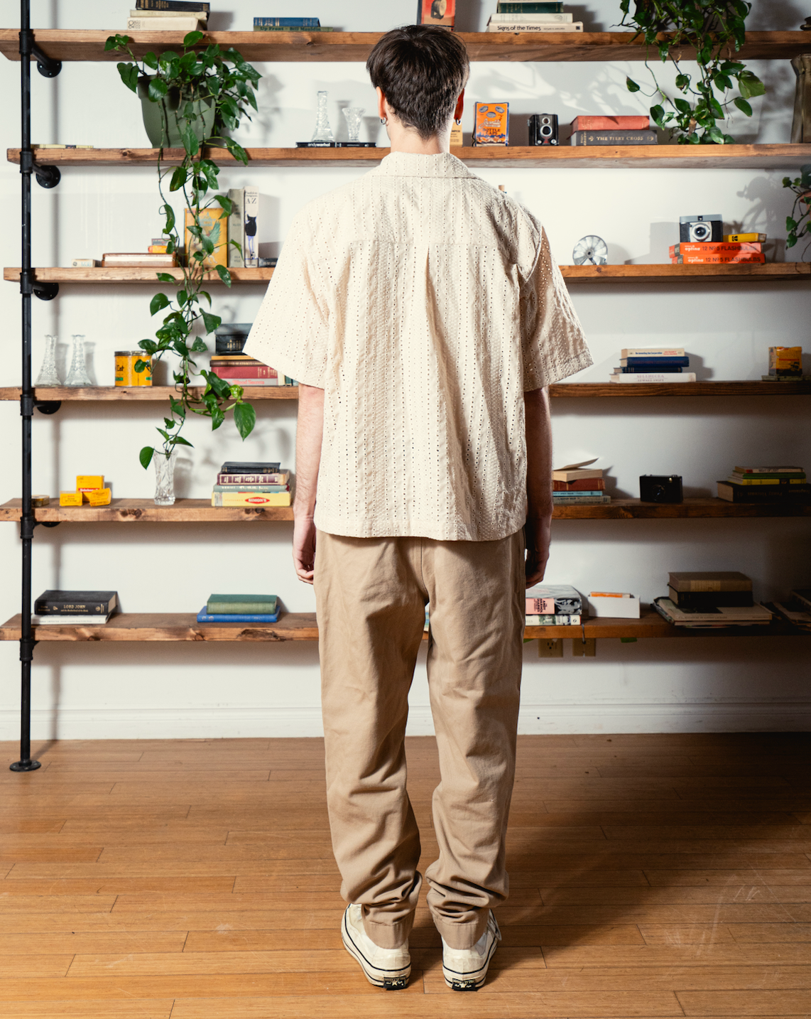 Cream Sunset Camp Collar
